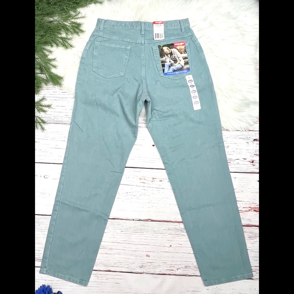 👖NWT🤩 VINTAGE 80s |•WRANGLER•| Deadstock Relaxed Fit SUPER High Rise Jean 14S - Picture 2 of 16